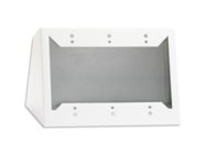 White Desktop or Wall-Mounted Chassis for Decora® Remote Controls and Panels