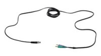 9.8" Headset Cable, TA6F to Two 1/8" Mini-Jacks for PC and Conferencing