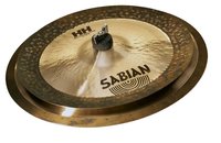 Sabian 15005MPL HH Low Max Stax Cymbal Set 12" Max Stax China Kang and 14" Max Stax Crash in Natural Finish