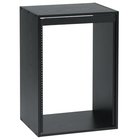 8 RU 15" Deep Economy Rack in Black