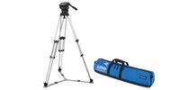 Vision blue5 2 Stage Tripod Kit with Fluid Head, Floor Spreader, Soft Case