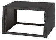 Sloped Desktop 12 Unit Rack, 18" Deep, Black