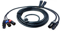 M3 7-Pin Quick Release Cable System Set: 18 ft. Hirose 10-Pin Mixer End & 30.5" Digital Camera End