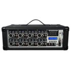 800W 8-Channel Powered Mixer with MP3 Input