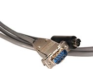 Visca Camera Control Cable 9-Pin D-Sub Male to 8-Pin DIN Male 3ft