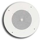 Bogen S86T725PG8W 8" Ceiling Speaker with Transformer with Grille, 4W, 25V/70V