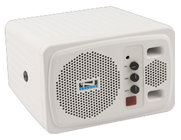 AN-130F1+ White Powered Speaker with Receiver