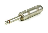 Little Plug, .206" 3-conductor, Solder Lug & Cable Clamp Terminals, Hlack Handle