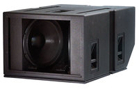 Dual 18" Subwoofer, Black