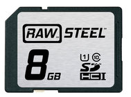 8GB RAW STEEL Ultra High Speed UHS-1 Card