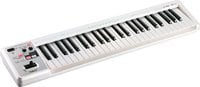 49-Key MIDI Keyboard in White