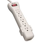 Protect It! 7-Outlet Surge Protector with Right-Angle Plugs, 7' Cord