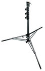Manfrotto 269BU Super Alu Stand with Leveling Leg, 14.9', Black