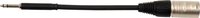 TT Bantam to XLR Male Patch Cable, 3ft
