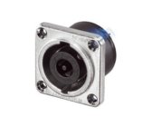 Heavy Duty 8-Pole Speakon Chassis Connector, Nickel