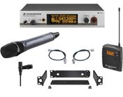 Wireless Handheld and Bodypack Microphone System with the e865 & ME2 Lav