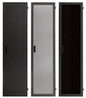 Lowell LFD-10FV Fully Vented Front Door for 10 Unit Racks, Locking Black