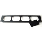 19&quot; W x 2RU Rack-Mount Panel with 4x Blank Plates