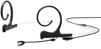 d:fine Black Dual Ear Hook Omnidirectional Short Boom Headset Microphone