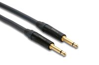 Single 1/4"-1/4" Unbalanced Interconnect Cable, 10ft