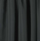 54" W x 8 ft. H Black Show Taffeta Drapery