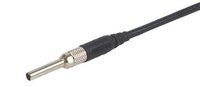 2' Micro Video Patch Cable, Black