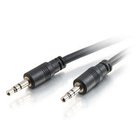 35' CMG0-Rated 3.5mm Stereo Audio Cable with Low Profile Connectors