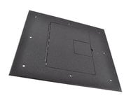 FSR FL-540P-BLK-C  Cover (No Flange) With Hinged Door, Black Sandtex