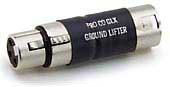 XLR-F to XLR-M Ground Lifter