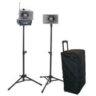 AmpliVox SW6220 Radio Hailer with 2 MURS Radios, 2 Tripods and Carrying Case