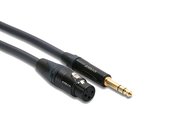 XLR-F to TRS Patch Cable, 3ft