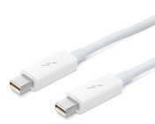 1.6' Cable Supports Thunderbolt 10 Gbps / Thunderbolt 2 20 Gbps, MD862LL/A