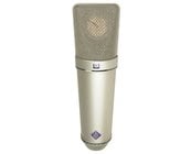 Large Dual Diaphragm Multipattern Condenser Microphone with Accessories, Nickel