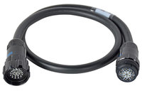 5' 20A 6-Circuit LSC19 Multi-Cable Extension with Bonded Ground