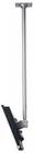 LCD Ceiling Mount, 36"-48" Adjustable Length, Black (Silver Shown)