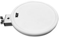 9" White Dual Zone Pad Expansion Kit for the KT2 Digital Drum Kit