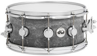 Collector's Series 6.5"x14" Concrete Snare Drum with Satin Chrome Hardware