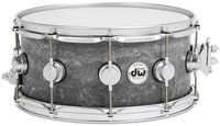 DW DRVC6514SVS Collector's Series 6.5"x14" Concrete Snare Drum with Satin Chrome Hardware