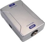 Optical TOSlink to Coaxial RCA PCM Audio Converter