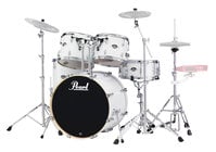 EXX Export Series 5-Piece Drum Kit with Hardware in Pure White Finish