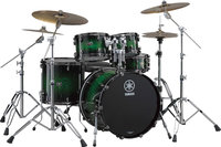 4 Piece Live Custom Shell Pack: 10", 12", 14", 20" without Snare Drum