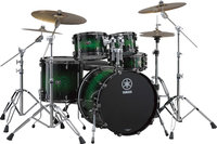 4 Piece Live Custom Shell Pack: 10", 12", 16", 20" without Snare Drum