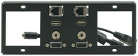 Inner Frame for TBUS-6XL,  Power, 2 Insert Slots, 2 PC, 2 USB, 2 RJ-45, (2) 3.5mm