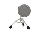 DW DSMM7000L Moon Mic™ - Silver Acoustic Drum Resonating Head Microphone with Stand