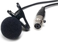 Cardioid Condenser Lavalier Microphone, TA4F Connector