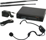 Wireless Headworn UHF Microphone System