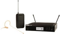 BLX Series Single-Channel Rackmount Wireless Mic System with MX153 Earset, J10 Band (584-608MHz)