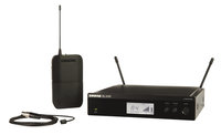 BLX Series Single-Channel Rackmount Wireless Mic System with WL93 Lavalier, J10 Band (584-608MHz)
