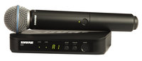 Wireless System with Beta 58A Handheld Transmitter, 584-608 MHz