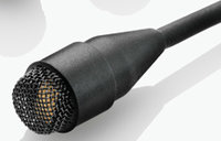 Miniature Omnidirectional Microphone in Standard Sensitivity, Black